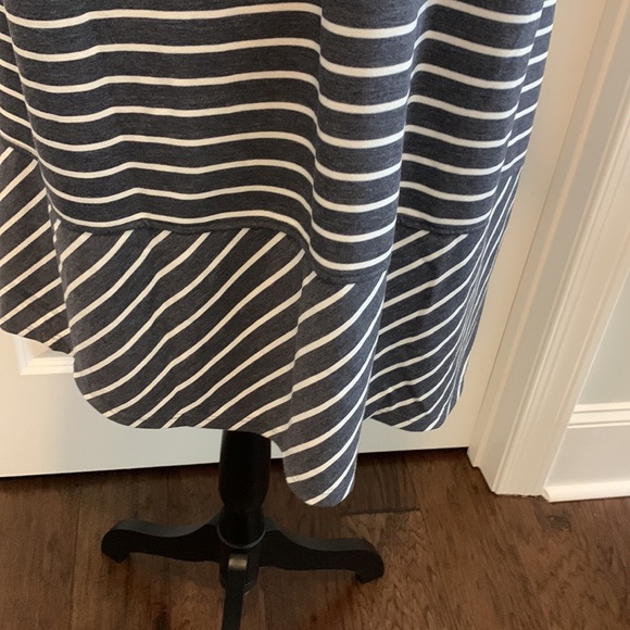 LIVI French Terry Hooded Swing Tunic - Striped - Picture 7 of 10